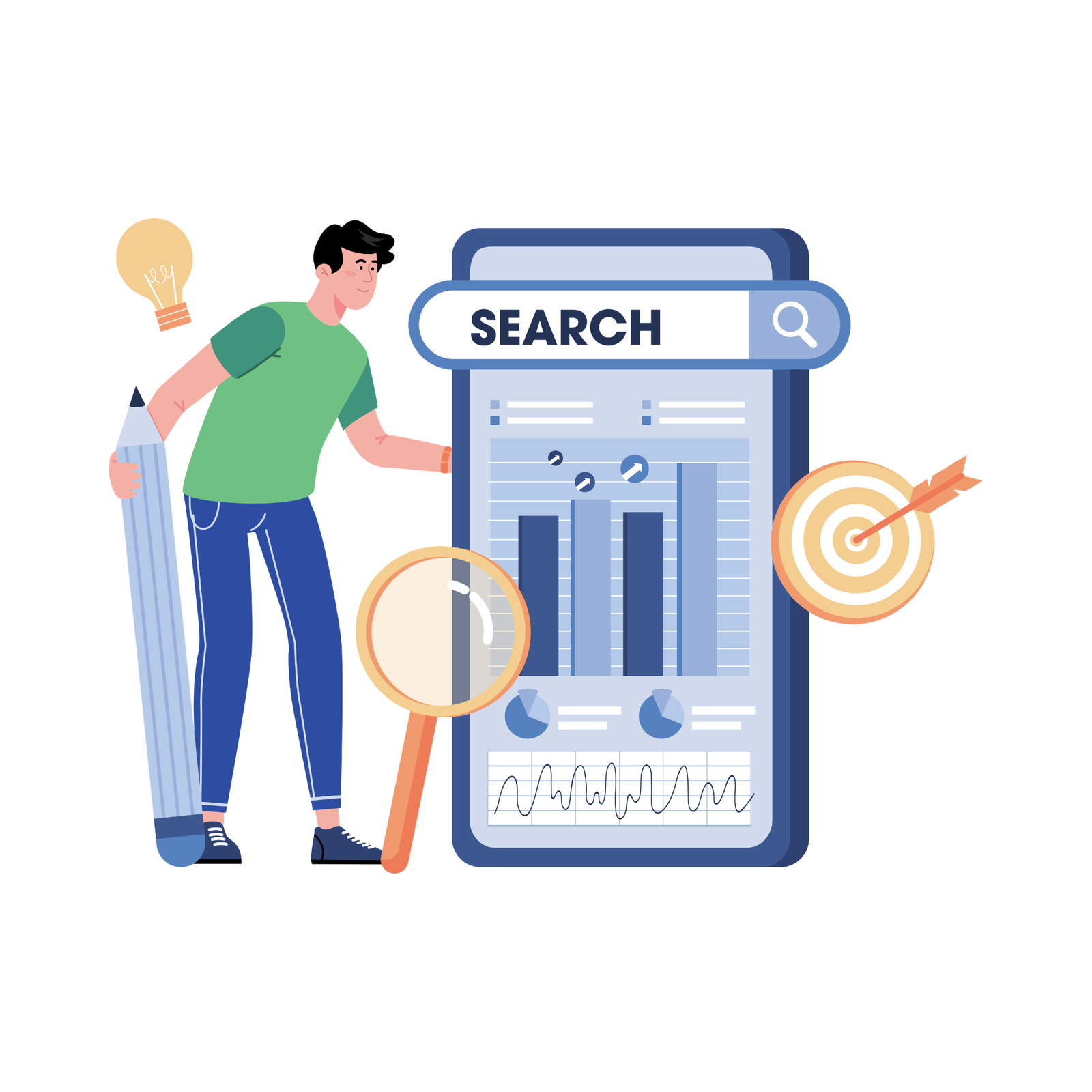 SEO Spree keyword research page